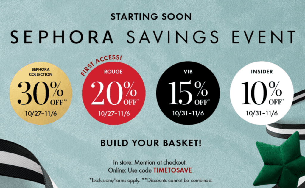 Sephora Sale